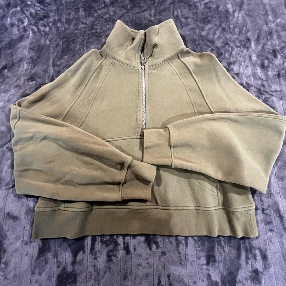Lululemon Scuba Funnel Neck Half Zip
